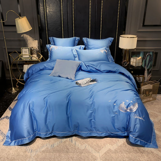 Juego de Cama Algodón Egipcio Premium con Relleno de Plumas - Image 7