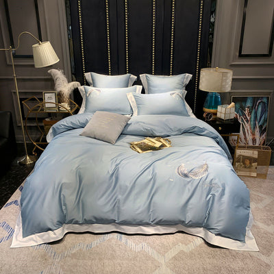 Juego de Cama Algodón Egipcio Premium con Relleno de Plumas - Image 2