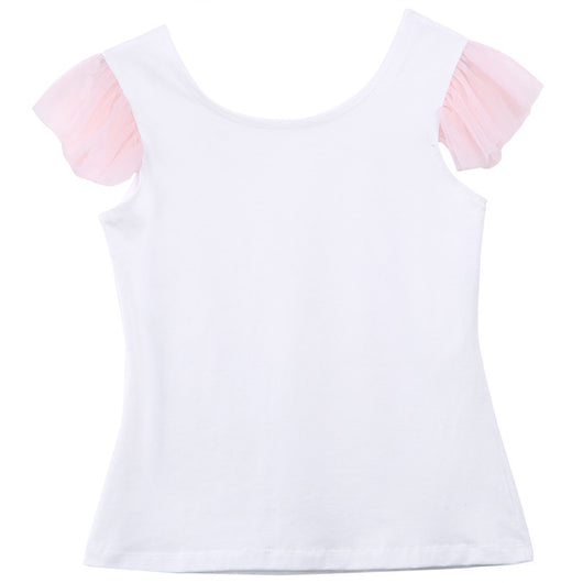 Conjunto Mamá e Hija Primavera Algodón Puro con Falda Tul Elegante - Image 11