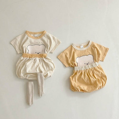 Conjunto Infantil de Shorts y Playera Suelta Transpirable - Image 6