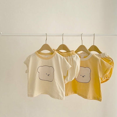 Conjunto Infantil de Shorts y Playera Suelta Transpirable - Image 9
