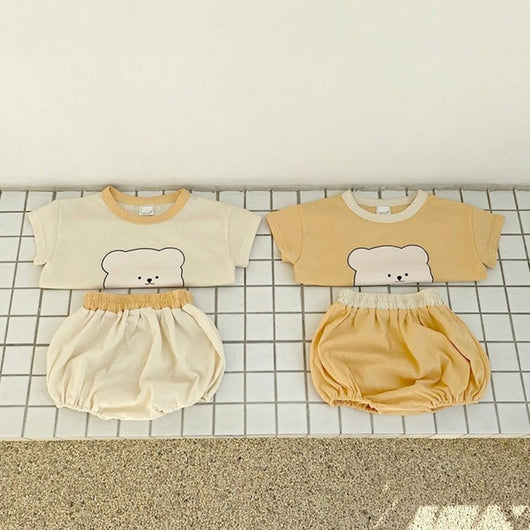 Conjunto Infantil de Shorts y Playera Suelta Transpirable - Image 7