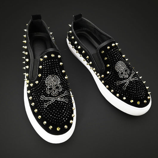 Zapatos Casuales con Detalles de Strass y Remaches - Image 7