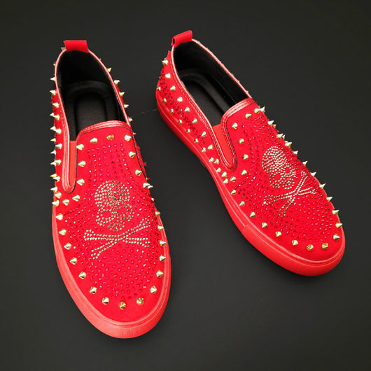 Zapatos Casuales con Detalles de Strass y Remaches - Image 10