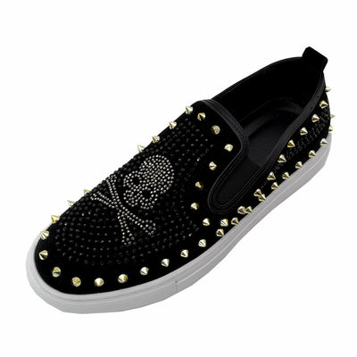 Zapatos Casuales con Detalles de Strass y Remaches - Image 6