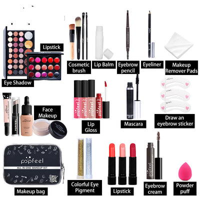 Set de Maquillaje Completo POPFEEL Todo en Uno - Image 5