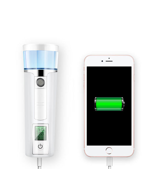 Humidificador Facial Nano Spray - Instrumento de Belleza con Tecnología de Pulverización Fría - Image 10
