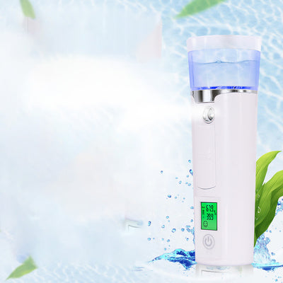 Humidificador Facial Nano Spray - Instrumento de Belleza con Tecnología de Pulverización Fría