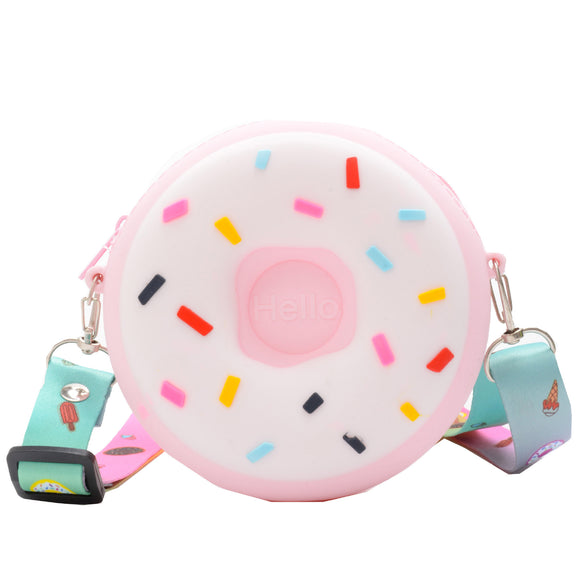 Bolsa Mensajera Princesa Adorable para Niñas y Monedero Pequeño