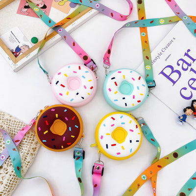 Bolsa Mensajera Princesa Adorable para Niñas y Monedero Pequeño