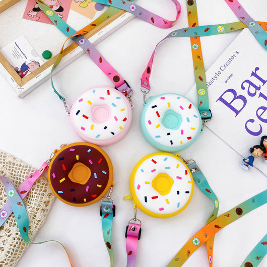 Bolsa Mensajera Princesa Adorable para Niñas y Monedero Pequeño