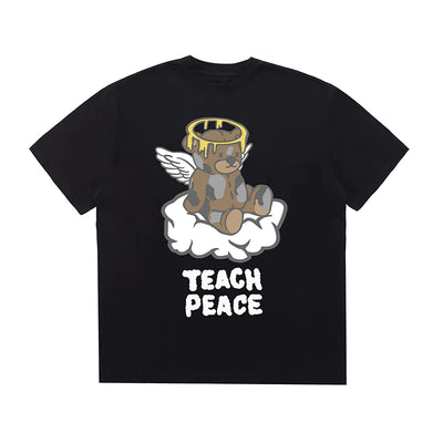 Playera Holgada Creative Bear Angel de Manga Corta - Image 7