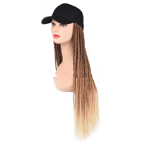 Gorra de Moda con Trenzas de Cabello Tejido en Colores - Image 9