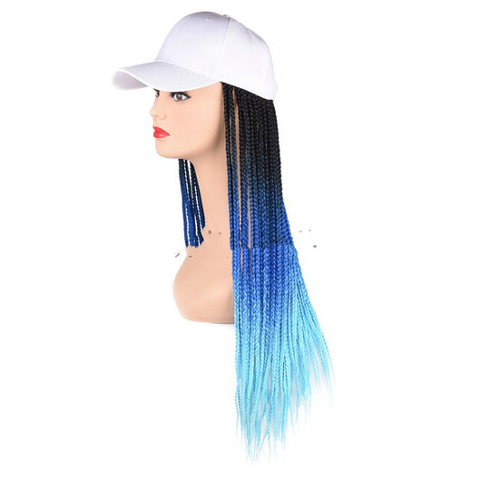 Gorra de Moda con Trenzas de Cabello Tejido en Colores - Image 15
