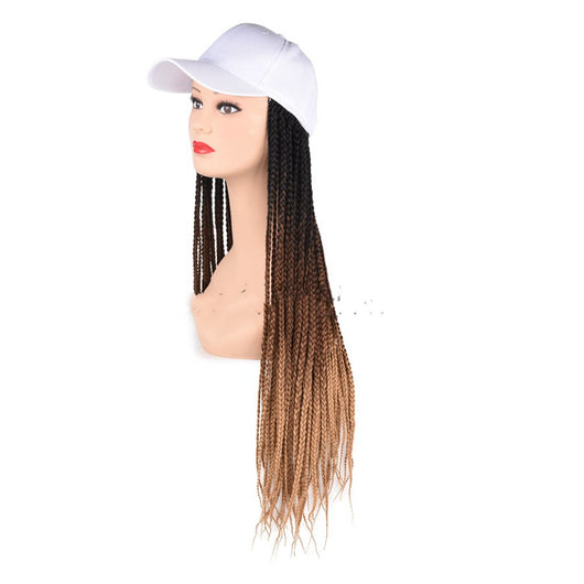 Gorra de Moda con Trenzas de Cabello Tejido en Colores - Image 7