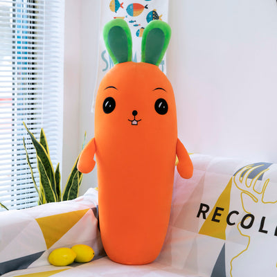 Peluche de Zanahoria Sonriente - Juguete Vegetal Suave y Acogedor - Image 9
