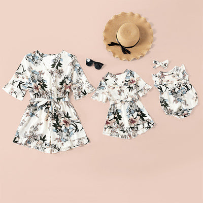 Conjunto Estampado a Juego para Mamá e Hija - Image 2