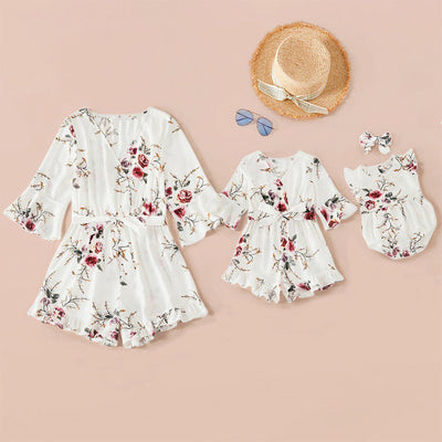 Conjunto Estampado a Juego para Mamá e Hija