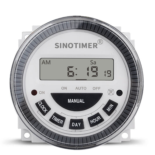 Temporizador Programable 30A 230V - Control Automático Semanal
