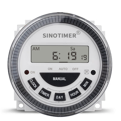 Temporizador Programable 30A 230V - Control Automático Semanal