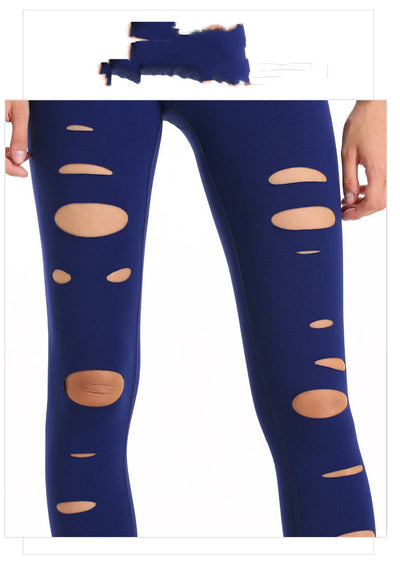 Leggings Deportivos Cintura Alta Rotos con Tecnología de Secado Rápido - Image 12