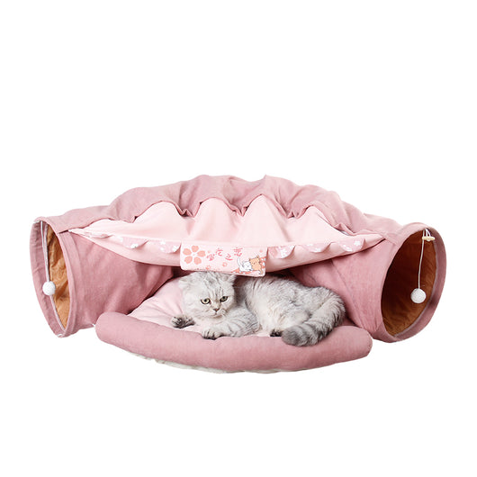 Túnel Interactivo Plegable para Gatos, Hurones y Conejos - Image 7