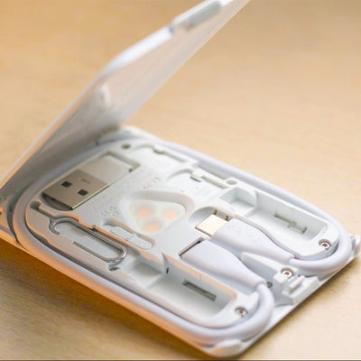 Organizador Portátil de Cables y Tarjetas - Bolsa de Supervivencia Urbana Multifuncional - Image 6