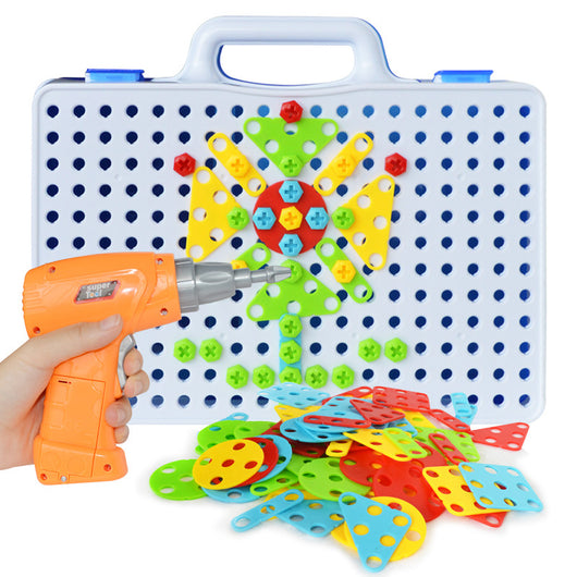 Juego de Construcción Tuercas Clavos Ensamblaje para Niños - Image 7