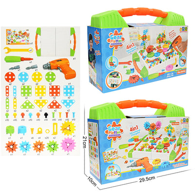 Juego de Construcción Tuercas Clavos Ensamblaje para Niños