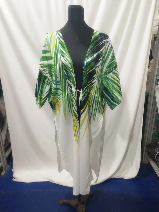 Blusa Playera de Gasa con Estampado Floral y Cordón en Cintura - Image 16