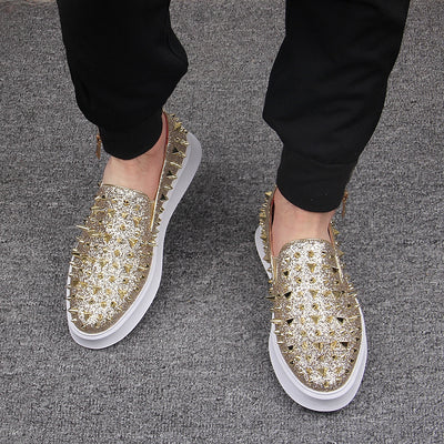 Zapatos Plataforma para Hombre con Remaches - Talla Grande - Image 2