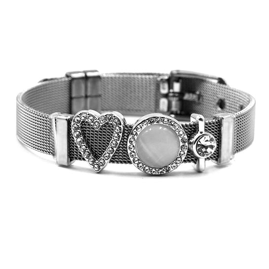 Pulseras de Acero Inoxidable Coloridas para Hombre y Mujer - Image 18