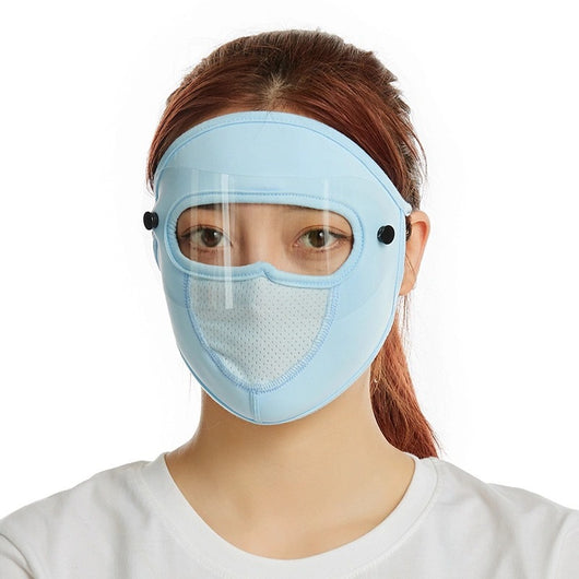 Máscara Protectora de Hielo para Ciclismo - Lentes Anti-Viento y Polvo