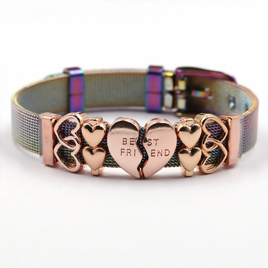 Pulseras de Acero Inoxidable Coloridas para Hombre y Mujer - Image 8