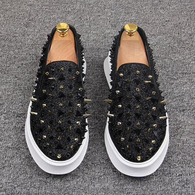 Zapatos Plataforma para Hombre con Remaches - Talla Grande - Image 5