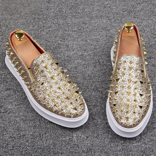 Zapatos Plataforma para Hombre con Remaches - Talla Grande - Image 7