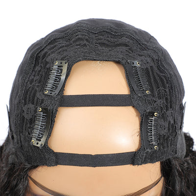 Peluca Onda Brasileña Sin Pegamento Tipo U 150 Densidad - Image 4