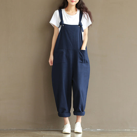 Mono Holgado para Mujer con Tirantes - Overol Oversized Cómodo
