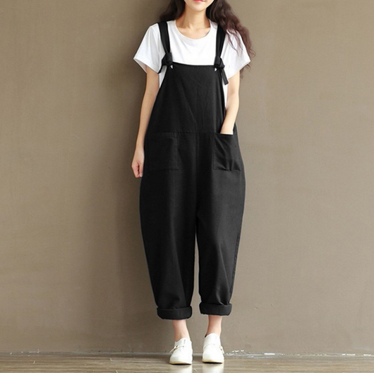 Mono Holgado para Mujer con Tirantes - Overol Oversized Cómodo - Image 5
