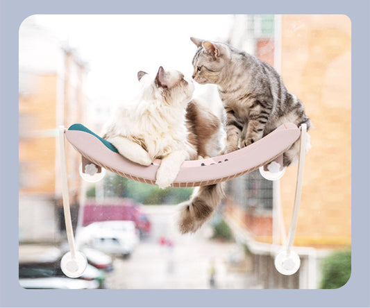 Hamaca Colgante para Gatos - Relájate al Sol