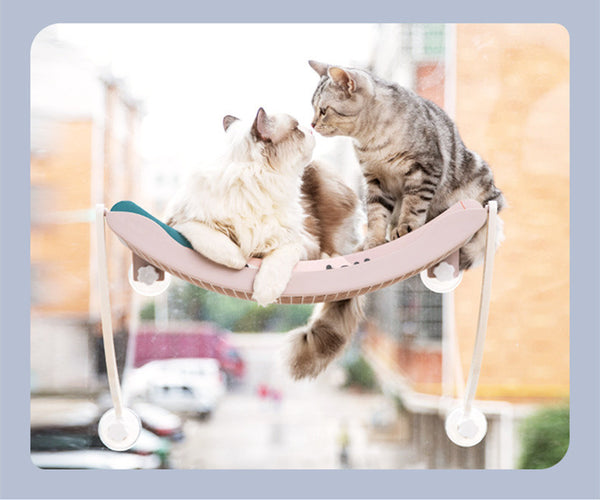 Hamaca Colgante para Gatos - Relájate al Sol