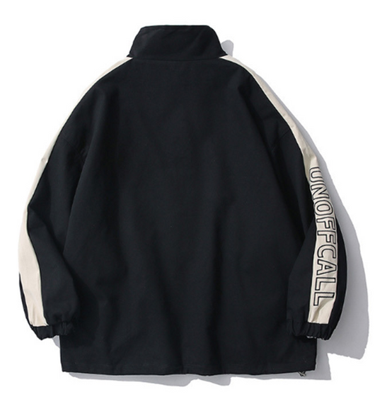 Chaqueta Reversible a Cuadros con Cuello Mao - Estilo Casual Primavera - Image 10
