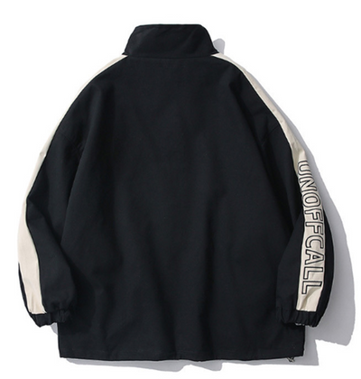 Chaqueta Reversible a Cuadros con Cuello Mao - Estilo Casual Primavera - Image 7