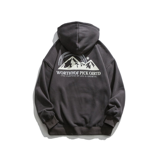 Sudadera Holgada con Capucha para Parejas - Pullover Manga Larga - Image 10