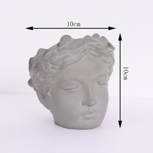 Moldes de Silicona 3D Cara Humana para Concreto y Resina - Image 6
