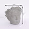 Moldes de Silicona 3D Cara Humana para Concreto y Resina