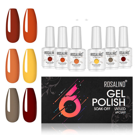 Set de 6 Esmaltes de Uñas Gel Japonés con Fototerapia Vegetal UV - Image 3