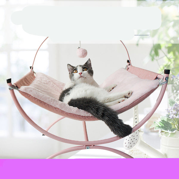 Cama Reclinable para Gatos Four Seasons - Confort Todo Año
