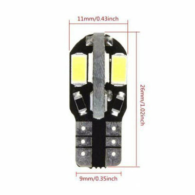 Luces LED T10 8 SMD 5730 para Auto - Indicadores, Patente y Circulación - Image 2