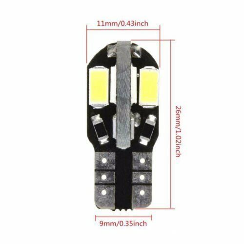 Luces LED T10 8 SMD 5730 para Auto - Indicadores, Patente y Circulación - Image 2